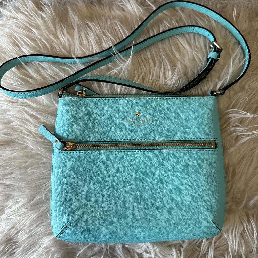 Kate Spade Tiffany Blue Crossbody Bag